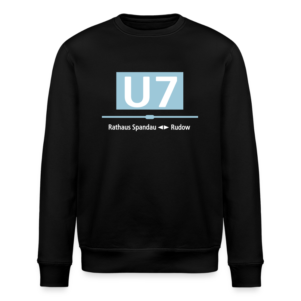 U7 - Unisex Bio Sweatshirt - Schwarz