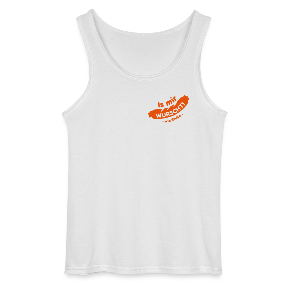 Is mir Wurscht - Männer Tank Top - Weiß