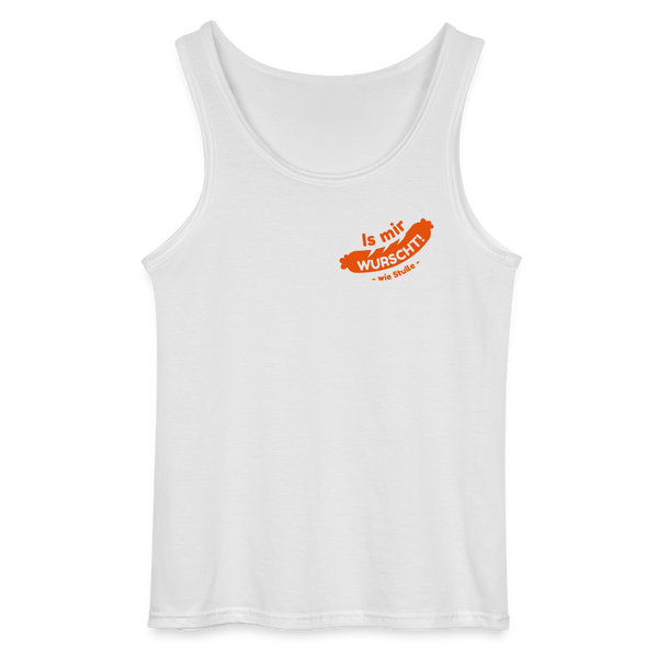 Is mir Wurscht - Männer Tank Top - Weiß
