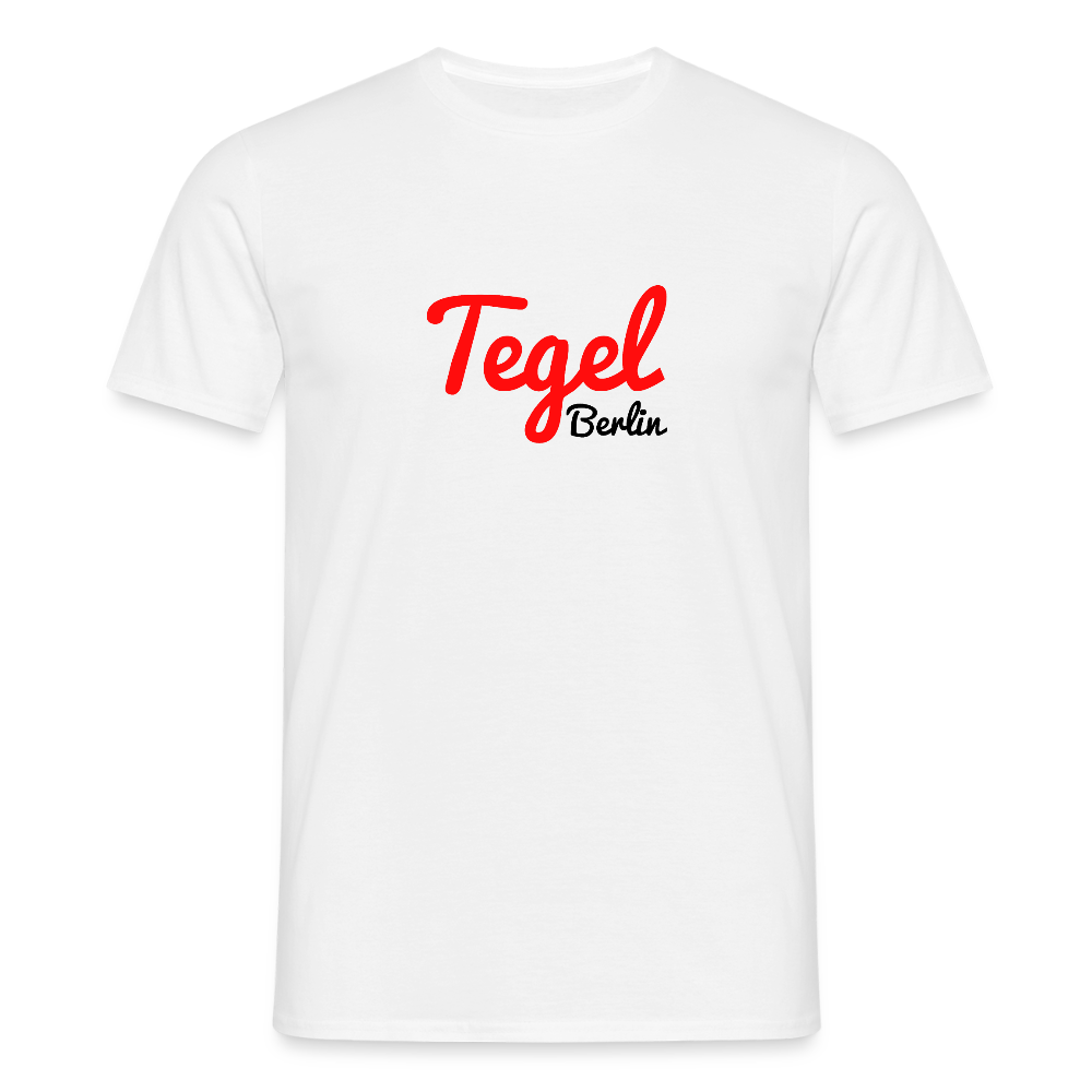 Tegel Berlin - Männer Premium T-Shirt - Weiß