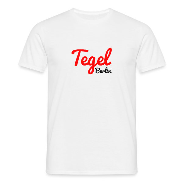 Tegel Berlin - Männer Premium T-Shirt - Weiß