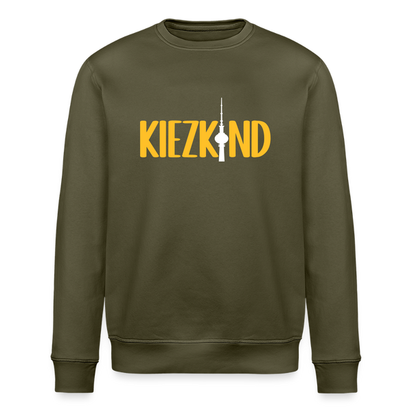Kiezkind - Unisex Bio Sweatshirt - Khaki