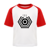 Tegel TXL Umrisse - Kinder Baseball T-Shirt - Weiß/Rot