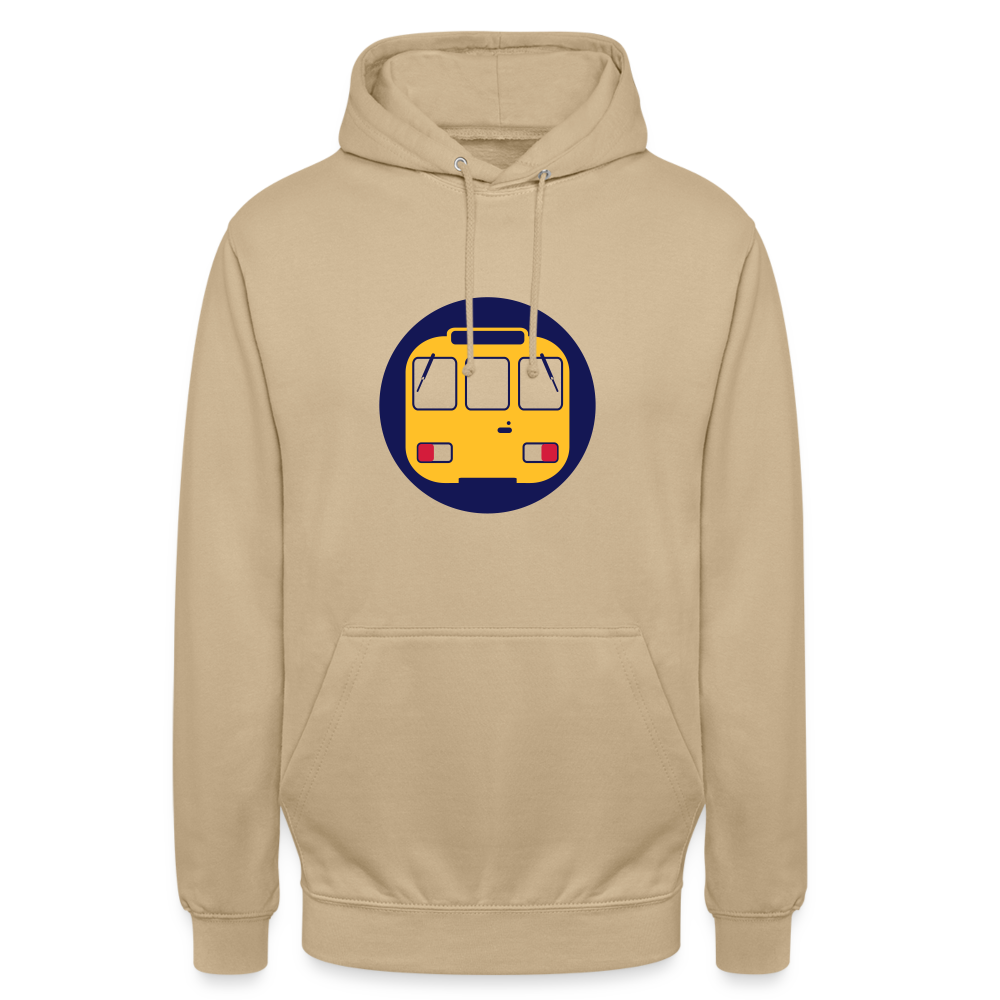 U-Bahntunnel - Unisex Hoodie - Beige