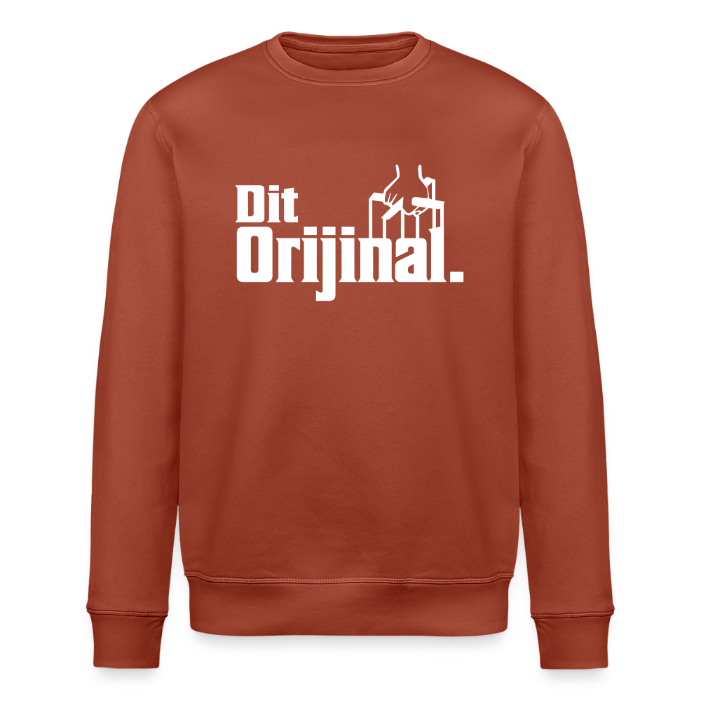 Dit Orijinal - Unisex Bio Sweatshirt - Terrakotta