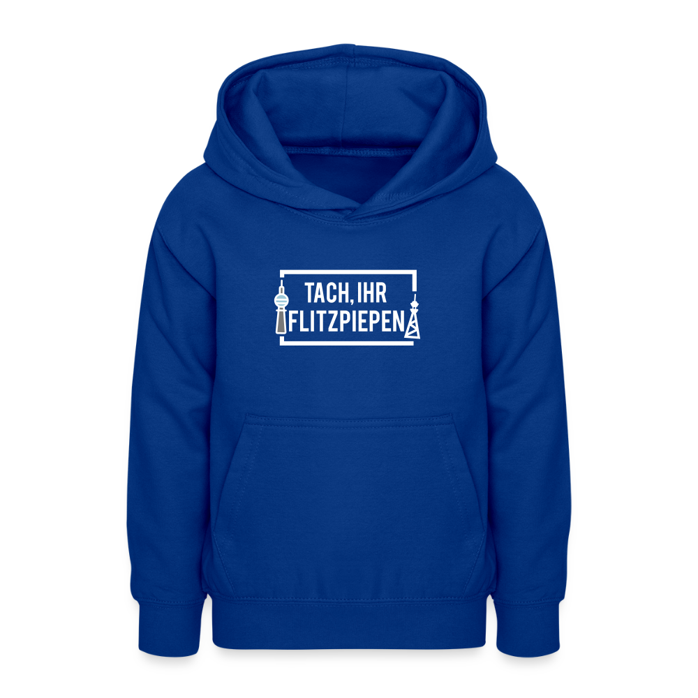 Tach ihr Flitzpiepen - Teenager Hoodie - Royalblau
