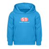 S1 - Kinder Premium Hoodie - Meeresblau