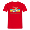 Wedding Hippest Neighborhood - Männer Premium T-Shirt - Rot