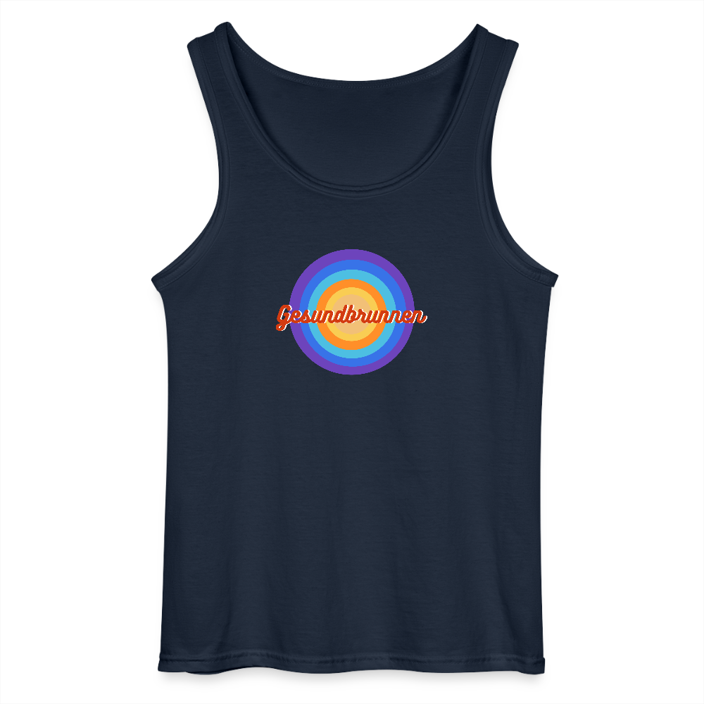 Gesundbrunnen Retro - Männer Tank Top - Navy