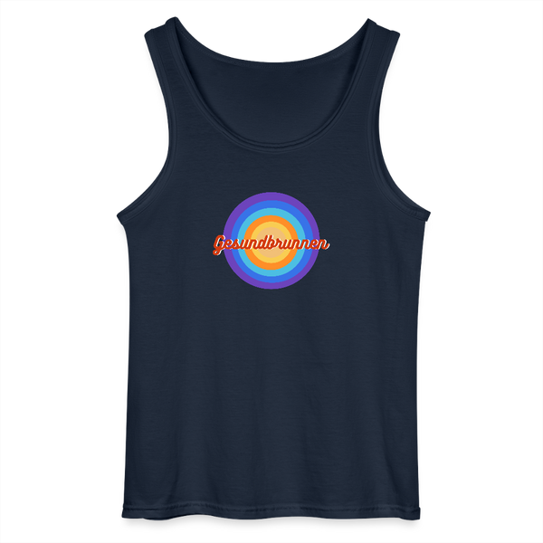 Gesundbrunnen Retro - Männer Tank Top - Navy
