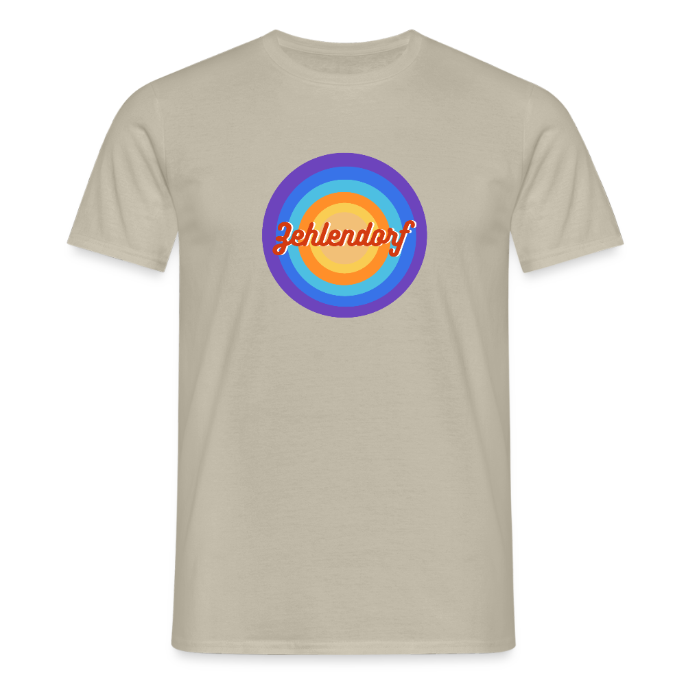 Zehlendorf retro - Männer Premium T-Shirt - Sandbeige