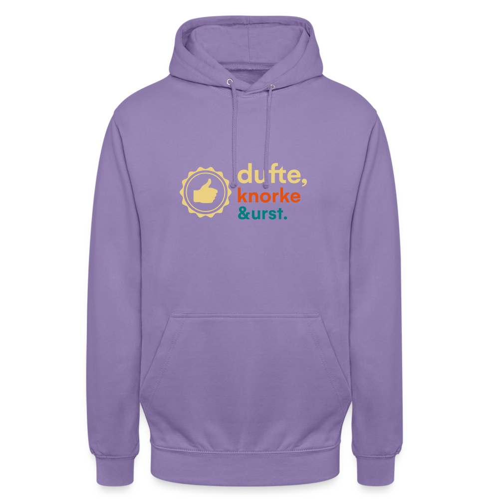 Dufte, Knorke, Urst - Unisex Hoodie - Lavendel