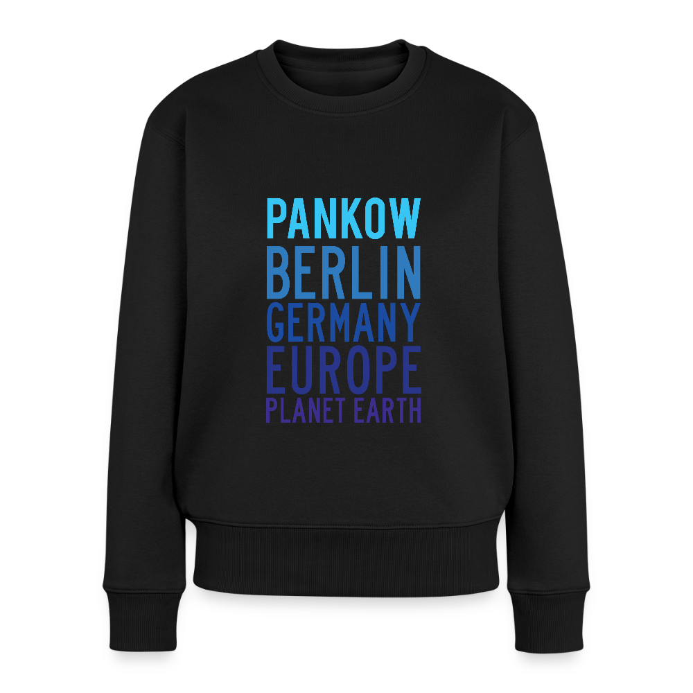 Pankow Planet Earth - Frauen Premium Pullover - Schwarz