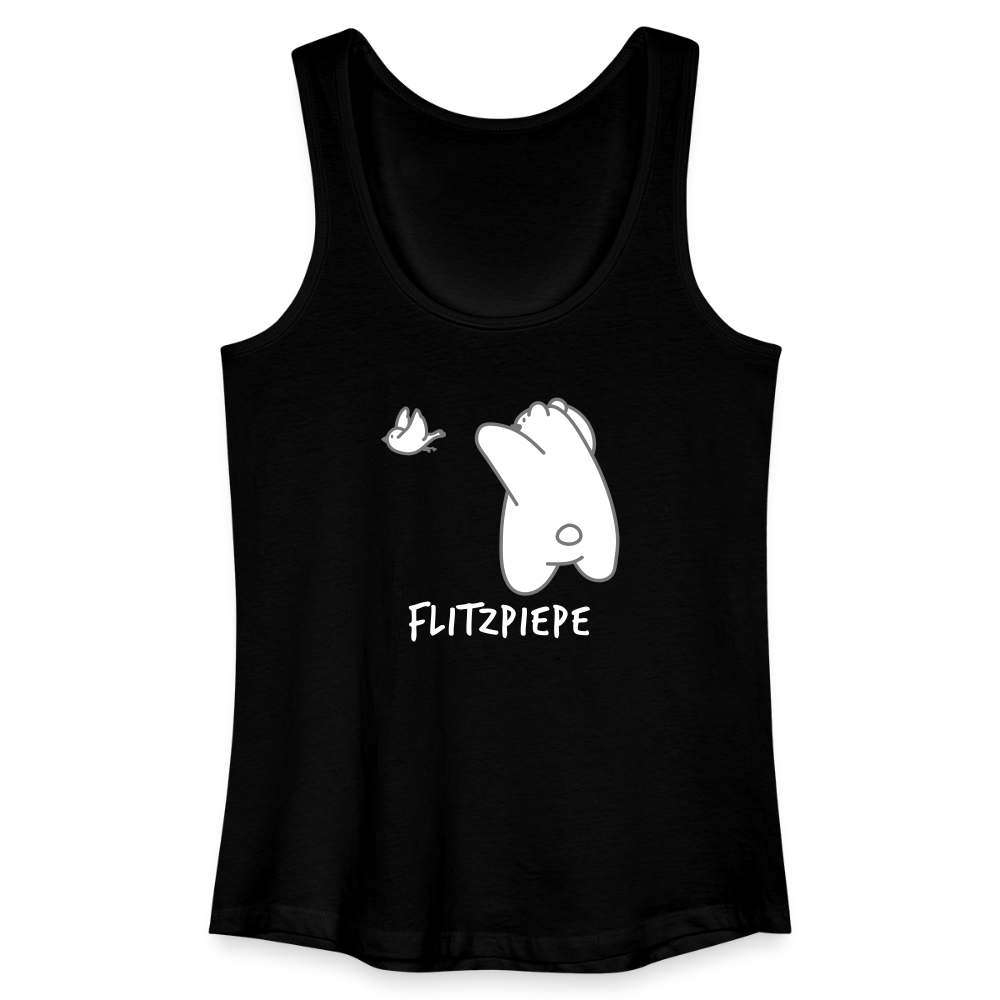 Flitzpiepe - Frauen Bio Tank Top - Schwarz