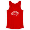 sorry, hab nich zujehört... - Frauen Bio Tank Top - Rot