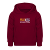 Pack' den Tag beim Schlawittchen - Kinder Hoodie - Bordeaux