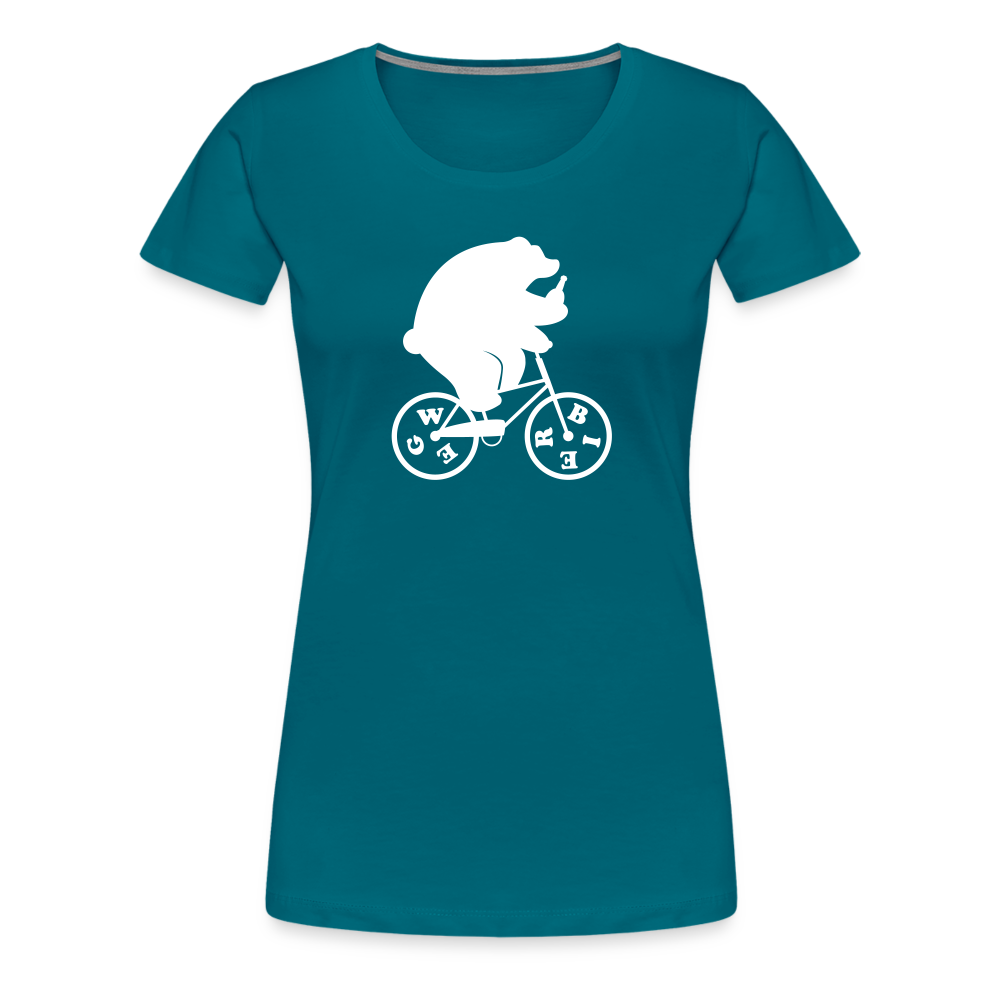 Wegbier Berlin - Frauen Premium T-Shirt - Divablau