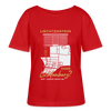 Liechtenstein oder Lichtenberg - Relaxed Rundhals Frauen Bio-T-Shirt - Rot