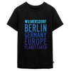 Wilmersdorf Planet Earth - Teenager Premium T-Shirt - Schwarz