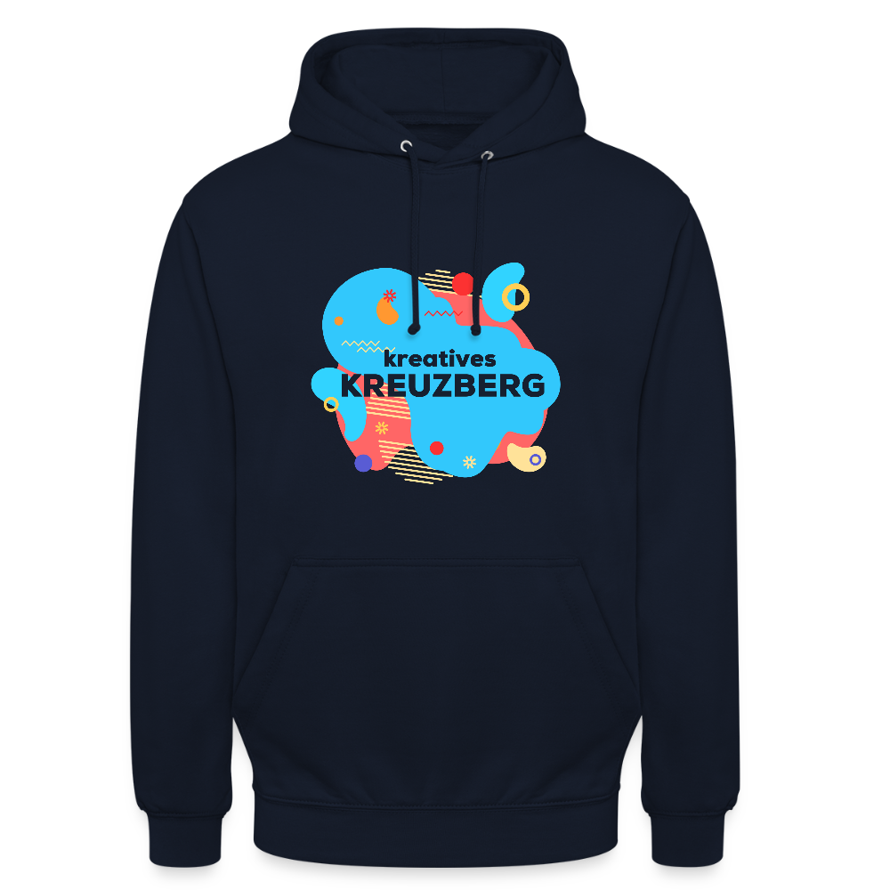 Kreatives Kreuzberg - Unisex Hoodie - Navy