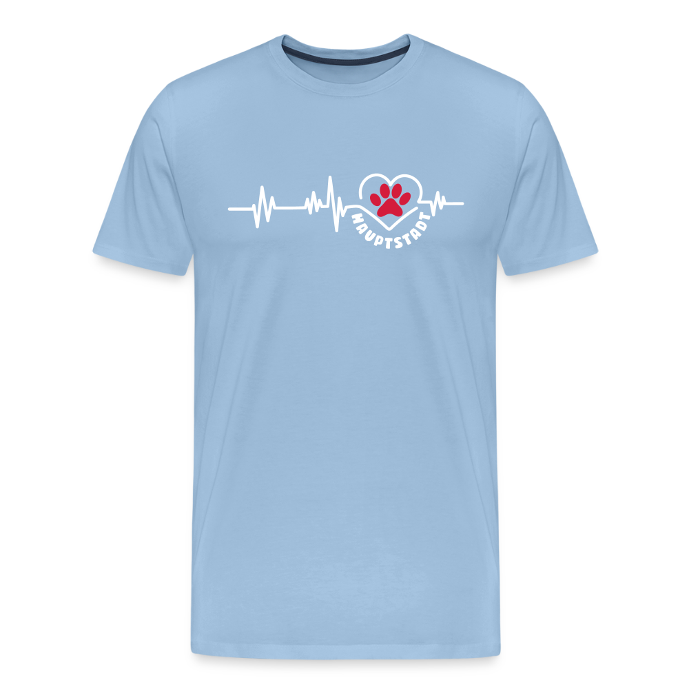 Haupstadt - Männer Premium T-Shirt - Sky
