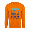 Köpenick Planet Earth - Unisex Pullover - Orange