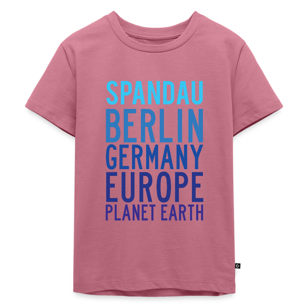 Spandau Planet Earth - Kinder Premium T-Shirt - Mauve