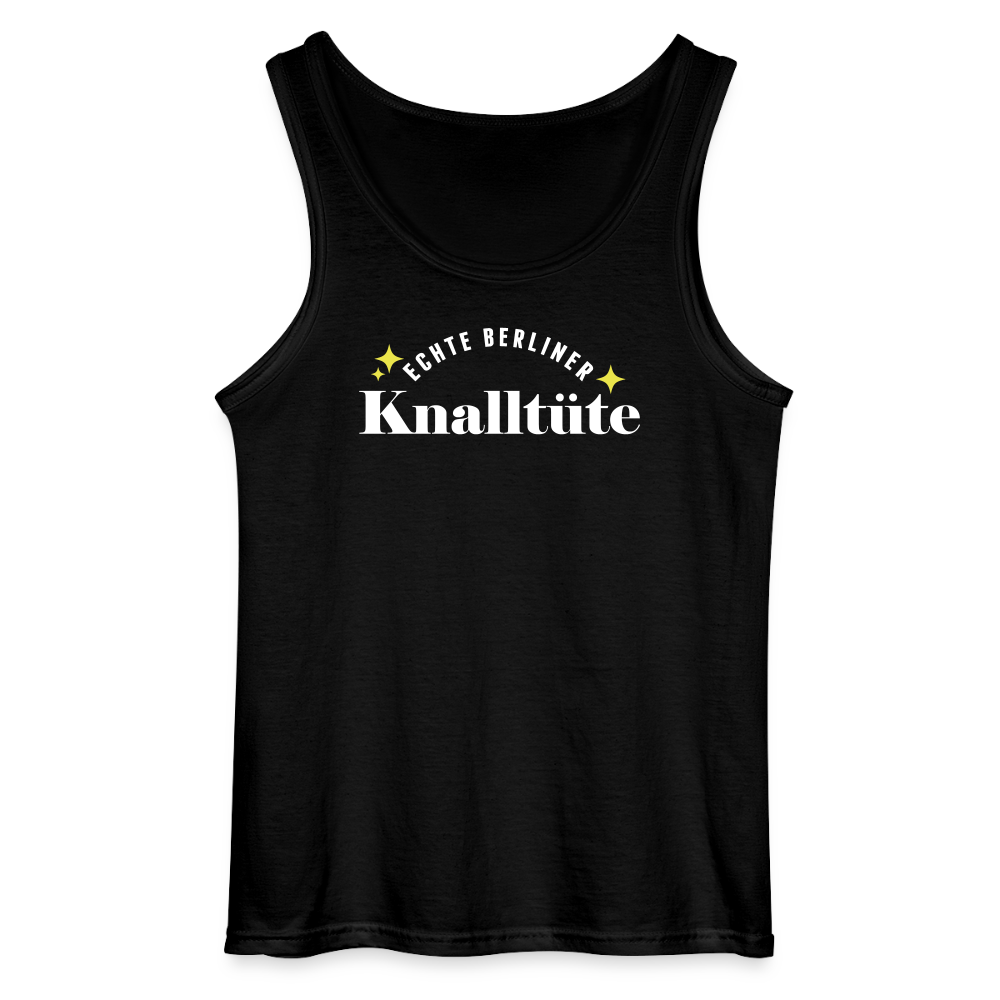 Knalltüte - Männer Tank Top - Schwarz