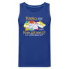 Kreta oder Kreuzberg - Männer Premium Tank Top - Königsblau