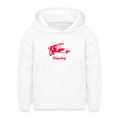 Tempelhof Flugzeug rot - Kinder Hoodie