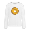 Berlin im Fokus - Teenager Langarmshirt - Weiß