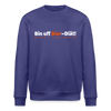 Bin uff Bier-Diät! (schon 3 Tage valorn) - Unisex Bio Sweatshirt - Dämmerung