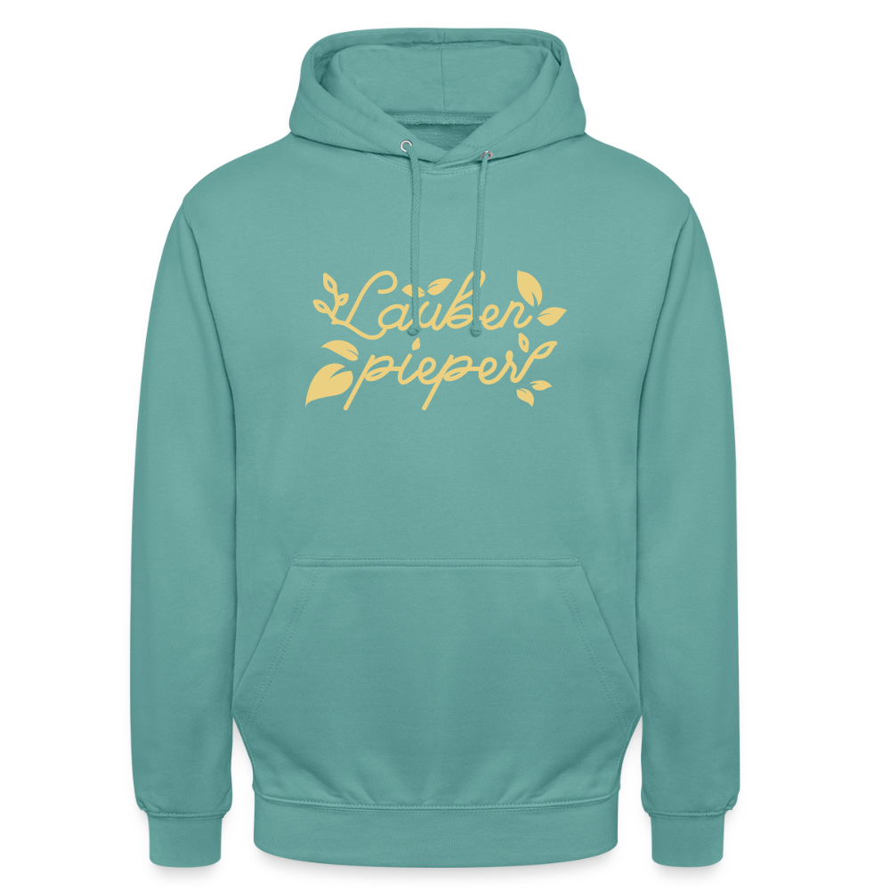 Lauben pieper - Unisex Hoodie - Pastelltürkis
