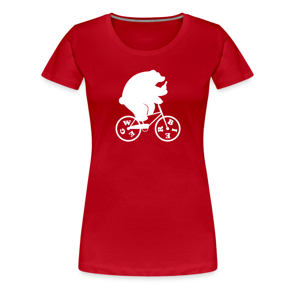 Wegbier Berlin - Frauen Premium T-Shirt - Rot