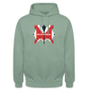 Mierendorffplatz - Unisex Hoodie - Graugrün