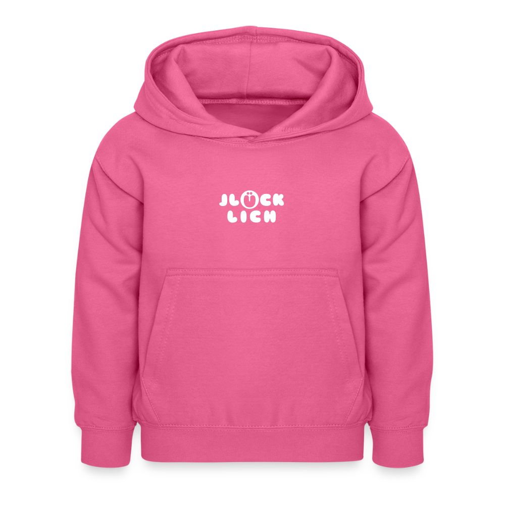Jlücklich - Kinder Hoodie - Pink