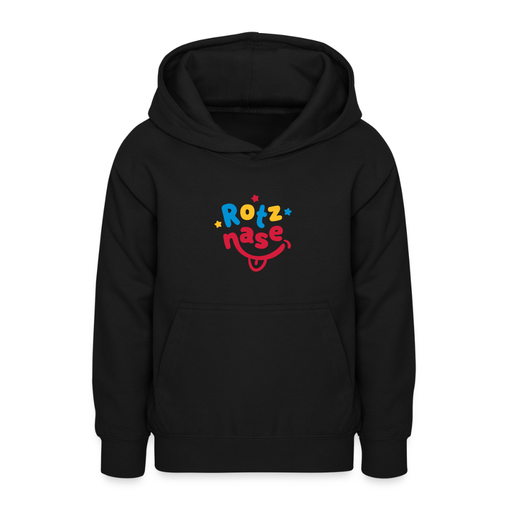 Rotznase - Teenager Hoodie - Schwarz