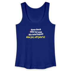 aba jut, uff jeht's! - Frauen Bio Tank Top