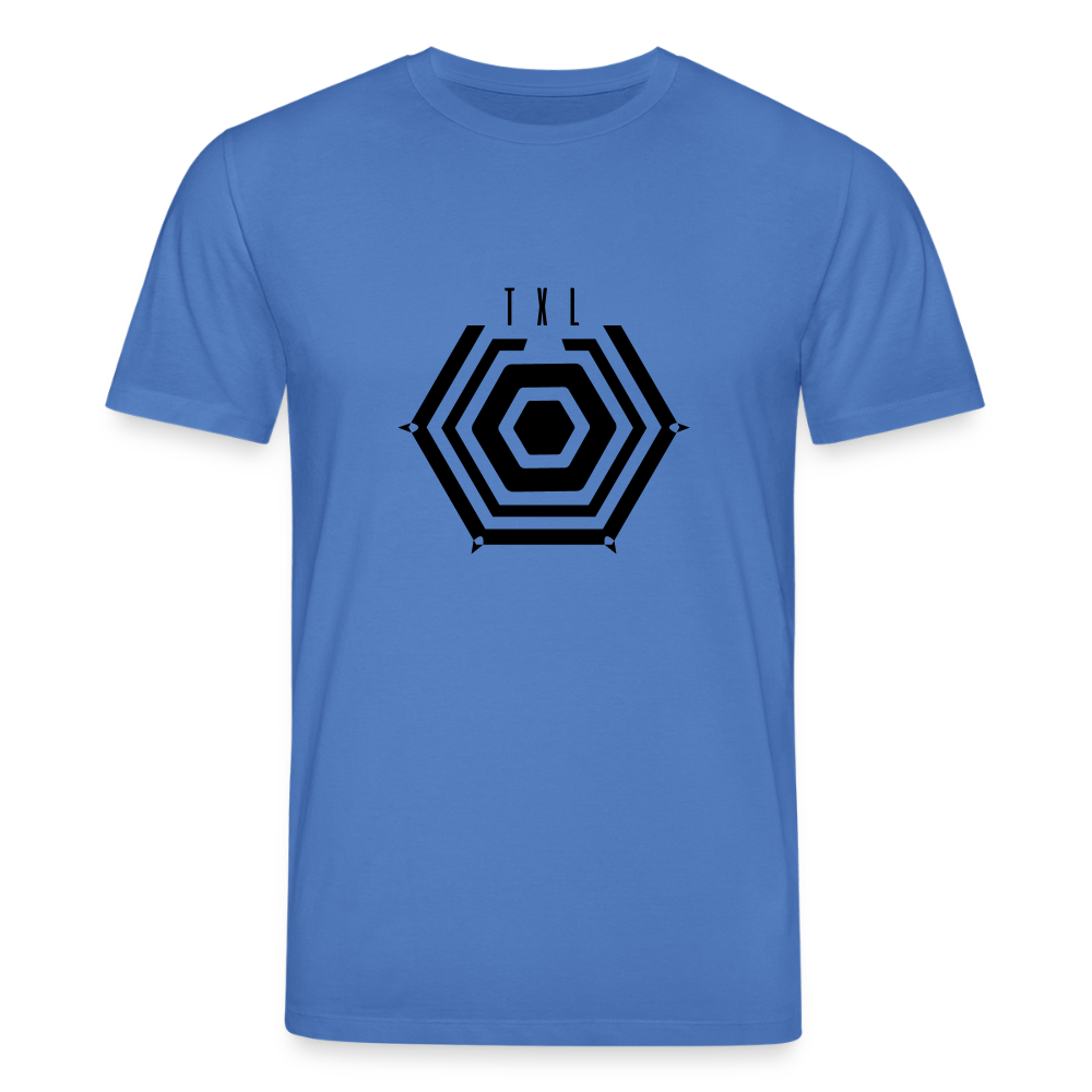 Tegel TXL Umrisse - Unisex Bio T-Shirt - Achtsames Blau