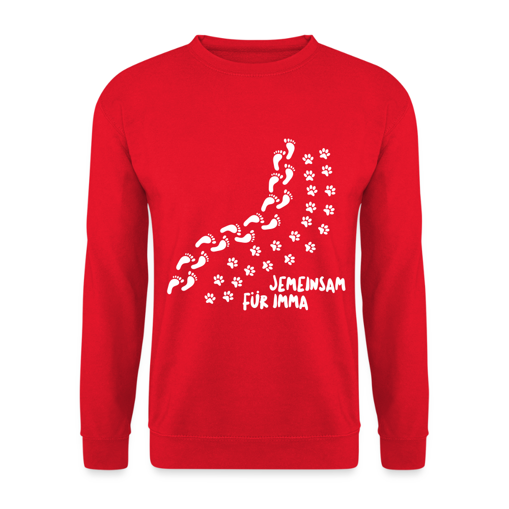 Jemeinsam Für Imma - Unisex Pullover - Rot