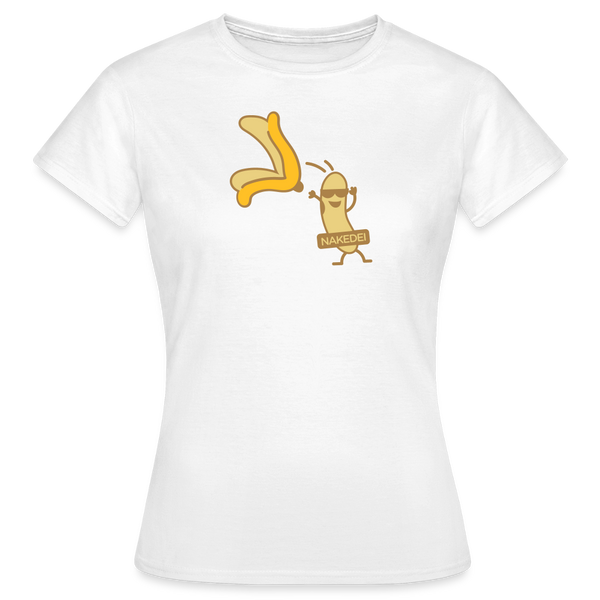 Nakedei - Frauen Premium T-Shirt - Weiß