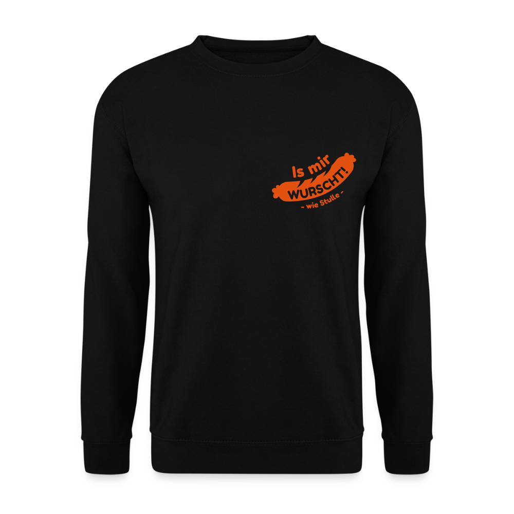 Is mir Wurscht - Unisex Pullover - Schwarz