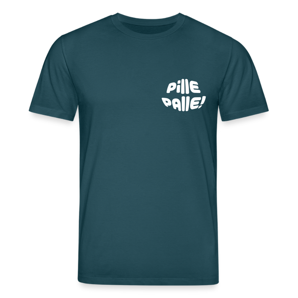 Pille Palle - Unisex Bio T-Shirt - Dunkles Petrol