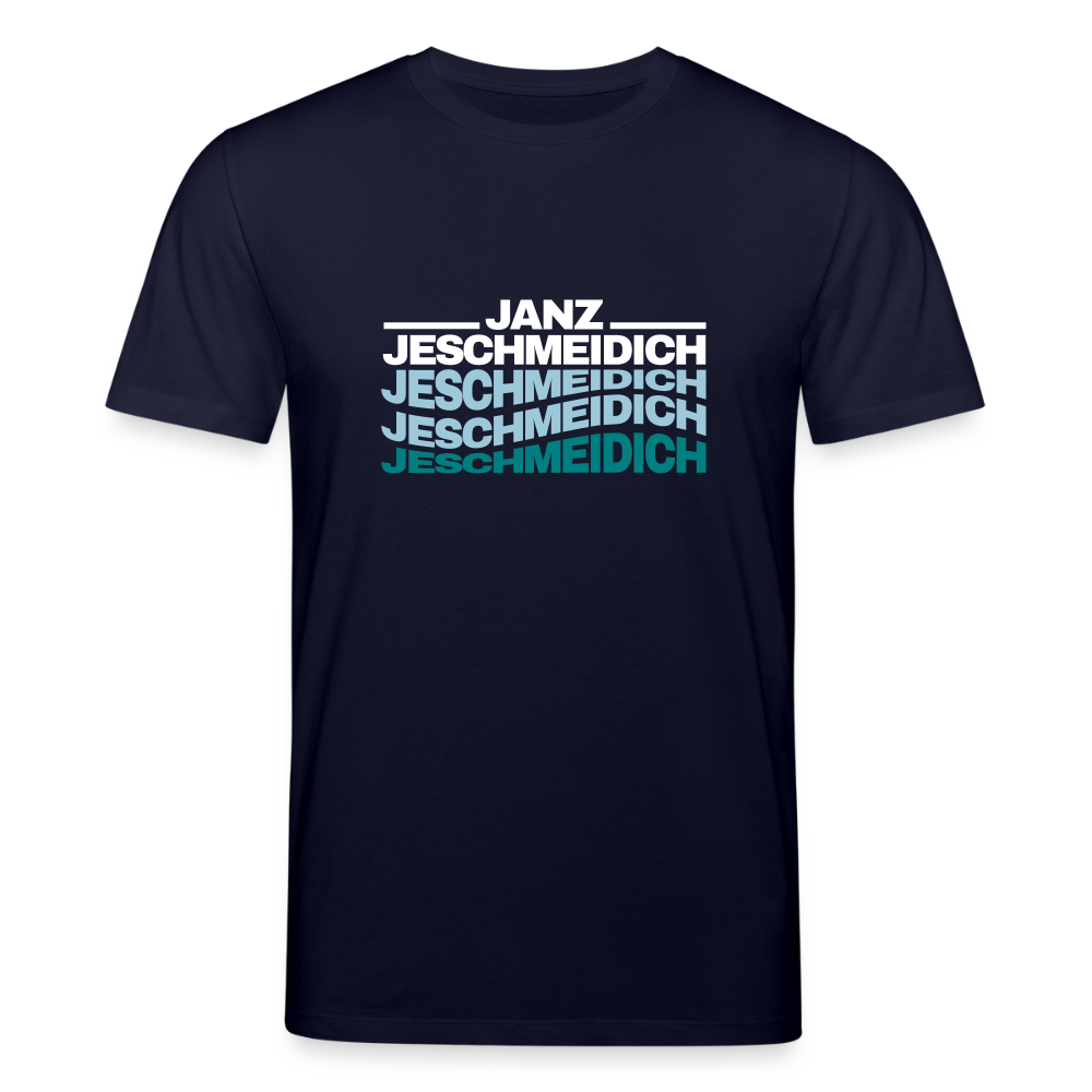 Janz Jeschmeidich - Unisex Bio T-Shirt - Navy
