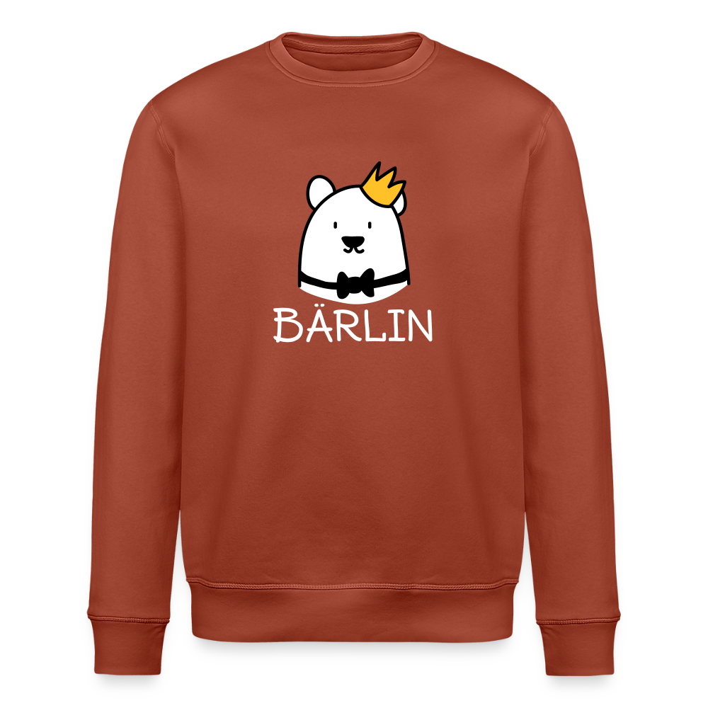Bärlin - Unisex Bio Sweatshirt - Terrakotta