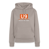 U9 - Frauen Premium Hoodie - Taupe