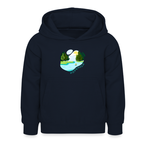 Köpenick am Wasser - Kinder Hoodie - Navy