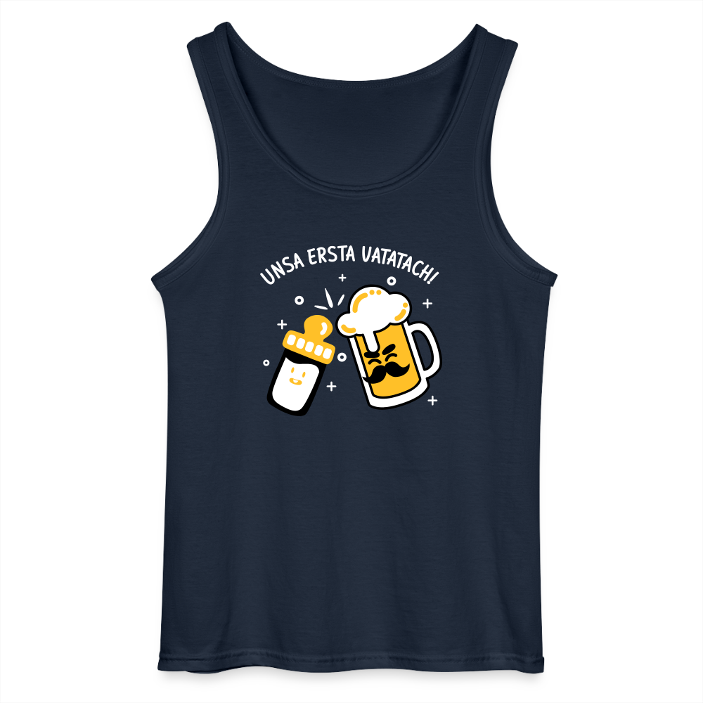 unsa ersta Vatatach! - Männer Tank Top - Navy