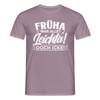 Früha war allet leichta! Ooch icke! - Männer Premium T-Shirt - Lilagrau