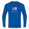 U8 - Männer Sport Langamshirt - Royalblau